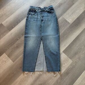 Reformation Denim Skirt